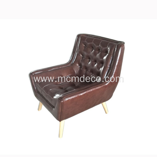 Comfortable Leather Designer Arm Chair